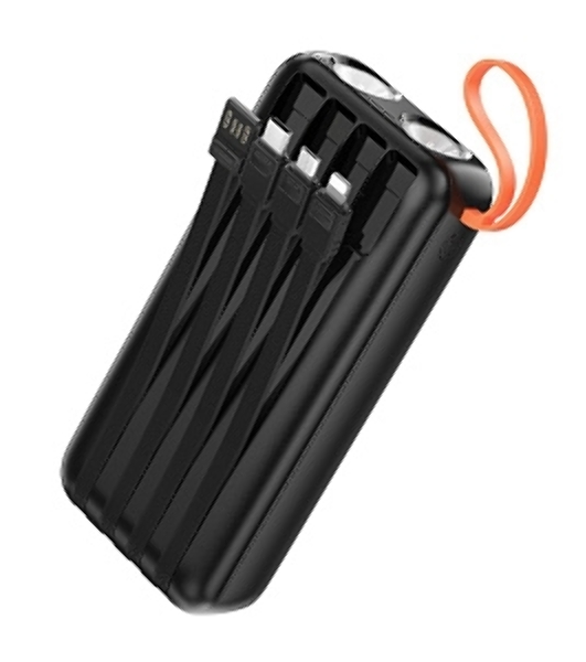 Портативный аккумулятор HOCO (6942007653374) J151A 20000mAh 1USB+1Type-C 2.0A, черный
