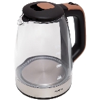 Электрочайник Centek CT-0065 бежевый, 1.7 л, 2200 Вт, скрытый нагревательный элемент, фото3