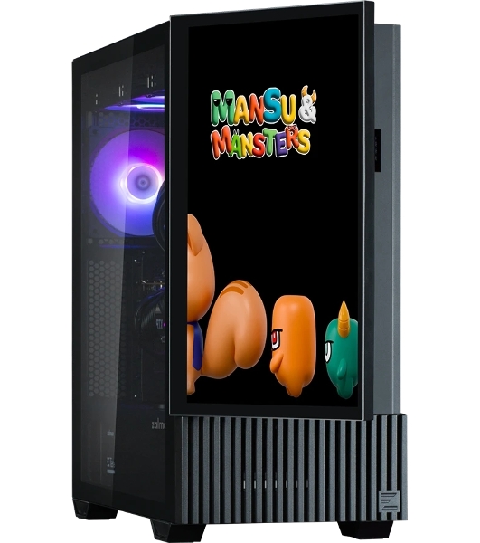 Компьютерный корпус Zalman Z10 DS без БП черный
