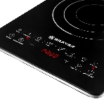 Плита настольная электрическая BRAYER BR2800 черный, 2.2 кВт, индукция, конфорки - 1, стеклокерамика, сенсор, фото2