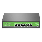 Коммутатор Digma DSP204F-2F-T80 V1, 6×100 Мбит/с, неуправляемый, фото 1