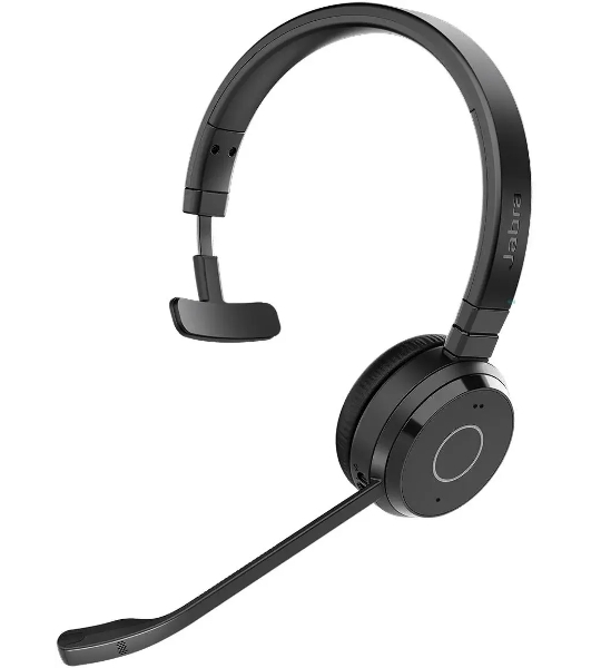 Гарнитура Jabra Evolve 65 TE чёрный, беспроводная, Bluetooth, до 16 ч