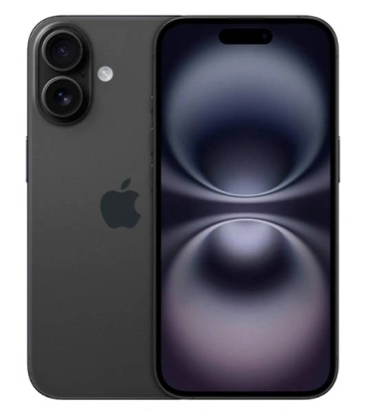 Смартфон Apple iPhone 16 6/128Gb, черный