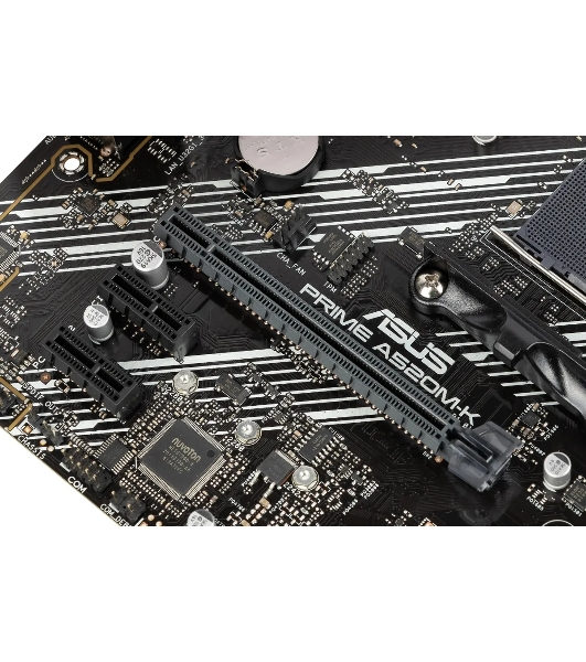 Материнская плата ASUS PRIME A520M-K, AM4, AMD A520, 2xDDR4, 4xSATA, 1xM.2, 1xPCIe 3.0 x16, 1xPCIe x1, 1xHDMI, 1xVGA, 1x 1Gb LAN, 2xUSB-A 2.0, 4xUSB-A 3.2 Gen 1, 3x3.5 мм, 7.1, mATX