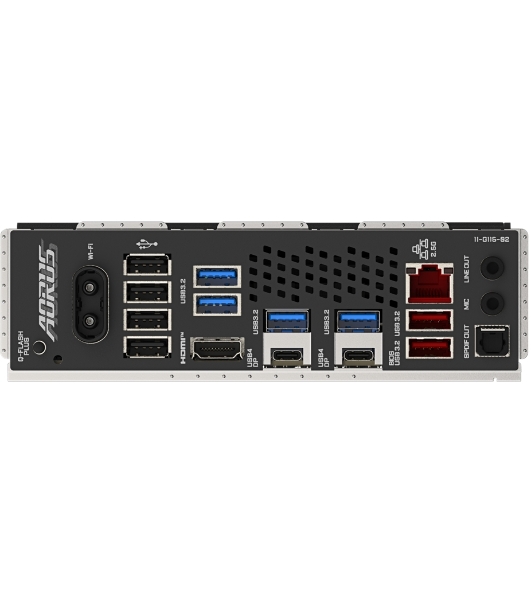 Материнская плата Gigabyte X870 A ELITE WIFI7, AM5, AMD X870, 4xDDR5, 4xSATA, 4xM.2, 1xPCI-E 5.0 x16, 1xPCI-E 4.0 x4, 1xPCI-E 3.0 x2, 1xHDMI, 1x 2.5Gb LAN, 4xUSB-A 3.2 Gen 1, 2xUSB-A 3.2 Gen 2, 4xUSB-A 2.0, 2xUSB-C 4.0, 2x3.5 мм, 7.1, ATX