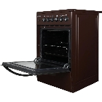 Плита электрическая Лысьва EF4004MK00 коричневый, конфорок 4 шт, духовка 57 л, 50 см x 84 см x 60 см (без крышки), фото10