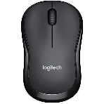 Мышь беспроводная Logitech B175 черный, 1000 dpi, радиоканал, USB, кнопки - 3, фото 1