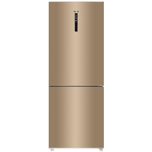 Холодильник Haier C4F744CGGU1 золотистый двухкамерный 303/136л морозилка снизу, No Frost
