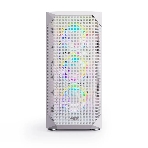 Компьютерный корпус ABR Quantum белый (1хUSB Type-C, 2хUSB 2.0, HD Audio, 4xRGb Fan, ATX, E-ATX), фото3