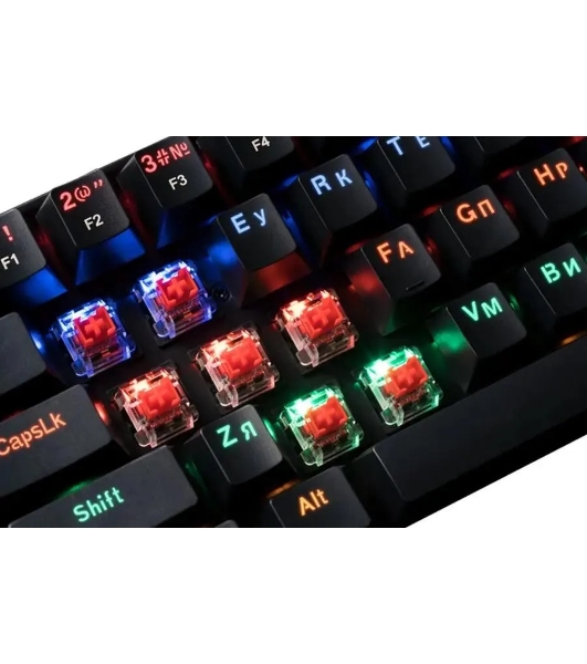 Клавиатура проводная Defender Redragon Lakshmi, USB, черный