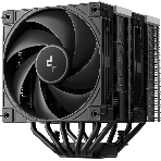 Кулер для процессора DEEPCOOL AK620 G2 LGA1851/1700/1200/115X/AM5/AM4 (8шт/кор, TDP 260W, PWM, DUAL Fan 120мм, 6 тепл. трубок, Copper Base, Wood-grain top cover, черный) RET (R-AK620G2-BKNNMN-GJD), фото9