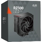 Устройство охлаждения (кулер) PcCooler RZ500 Soc-AM5/AM4/1200/1700/1851 черный 4-pin 32dB Al+Cu 250W Ret (RZ500-BKNWNX-GL), фото2