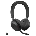 Гарнитура Jabra Evolve2 75 чёрный, беспроводная + проводная, Bluetooth, до 24 ч, фото 1