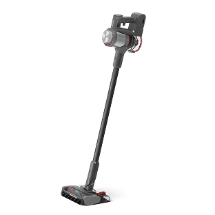 Пылесос вертикальный BQ VCA1005W Aqua Pro PREMIUM серый, питание от аккумулятора, 220 Вт, уборка сухая/влажная, пылесборник 0.5 л