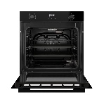Духовой шкаф Kuppersberg, High-Tech, 72 л, поворотное/сенсорное управление, дисплей, таймер, 7 режимов, макс. температура 300 градусов, телескопические направляющие (на 1 уровень), доводчик двери, цвет черный, цвет фурнитуры черный, фото2