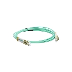 Кабель Патч-корд LANMASTER LAN-2LC-2LC/OM3-3.0 2x50/125 OM3 LC дуплекс-LC дуплекс 3м LSZH голубой, фото 1