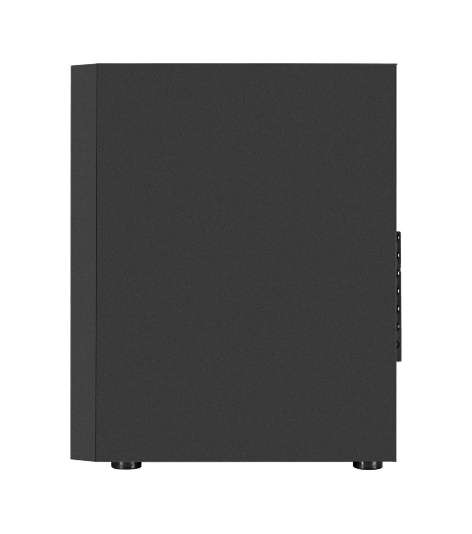 Компьютерный корпус Miditower ExeGate EVO-9211-500NPX (ATX, БП 500NPX с вент. 12см, с окном, 2хUSB+1хUSB3.0, HD аудио, черный, 1 вент. с RGb подсветкой)