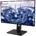 Монитор 27' Aiwa MQ271A IPS 2560x1440, 100 Гц, 4 мс, 16:9, 300 кд/м², HDMI 2.0, DP 1.2, USB-C (15 Вт), 3.5 Jack, динамики (2x3 Вт), FreeSync, G-Sync, черный, фото5