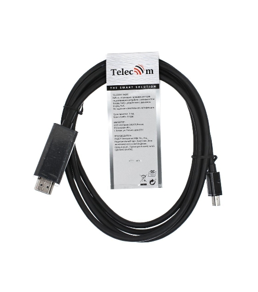 Кабель-переходник Mini DisplayPort M => HDMI M 1.8m Telecom (TA695-1.8m)