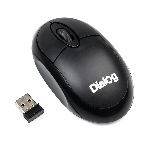 Мышь беспроводная Dialog Comfort MROC-10U черный, 1200 dpi, радиоканал, USB, кнопки - 3, фото2