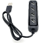USB-концентратор Behpex BPH-1729, USB 2.0, USB 4 порта, USB, фото 1