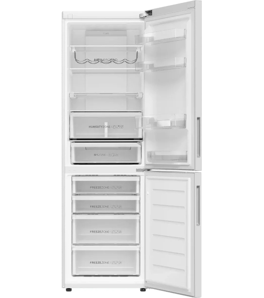 Холодильник Haier C4F637CWRGU1 белый двухкамерный 235/115л морозилка снизу, No Frost