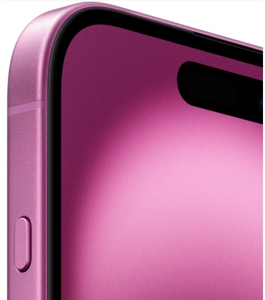 Смартфон Apple iPhone 16, 8/128Gb, розовый