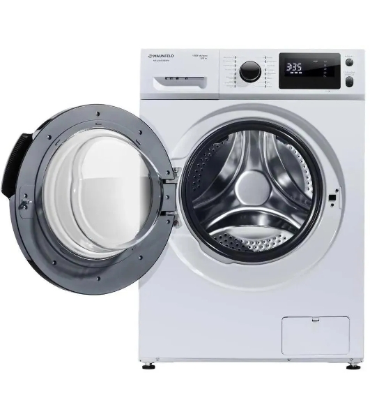 Стиральная машина Maunfeld MFWM1586WH белый, загрузка фронтальная 8 кг, 1500 об/мин., класс: А+++