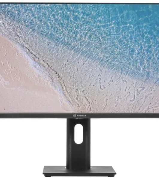 Монитор 23.8' Raskat I24F10DAP IPS 1920x1080, 100 Гц, 5 мс, 16:9, 250 кд/м2, 1xVGA, 1xHDMI, 1хDP, 2x3 Вт, черный