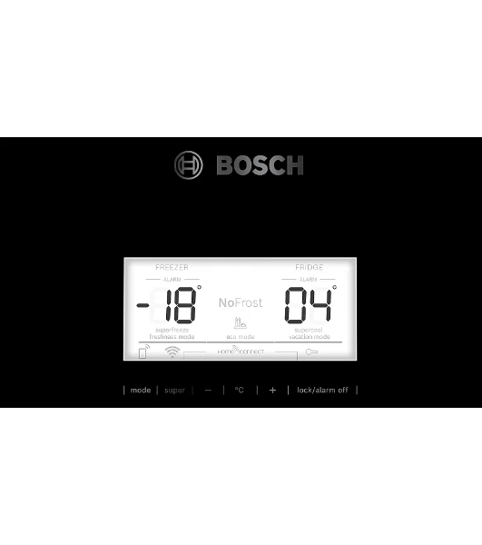 Холодильник Bosch KGN39LB30U черный двухкамерный 290/110л морозилка снизу, No Frost