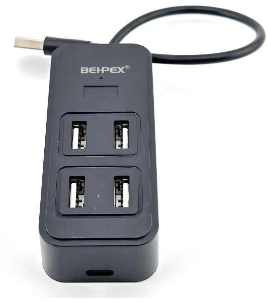 USB-концентратор Behpex BPH-1901T, USB 2.0, USB 4 порта, USB