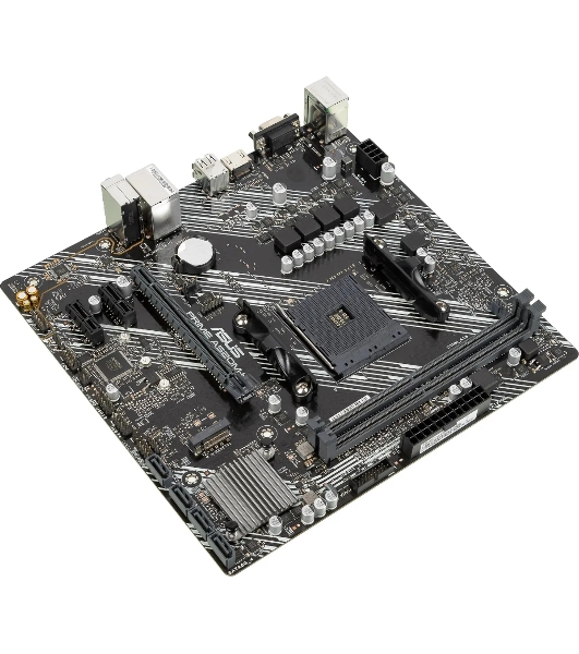 Материнская плата ASUS PRIME A520M-K, AM4, AMD A520, 2xDDR4, 4xSATA, 1xM.2, 1xPCIe 3.0 x16, 1xPCIe x1, 1xHDMI, 1xVGA, 1x 1Gb LAN, 2xUSB-A 2.0, 4xUSB-A 3.2 Gen 1, 3x3.5 мм, 7.1, mATX