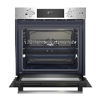 Электрический духовой шкаф Hotpoint HSTF 1231 JSAH IX серебристый, фото3