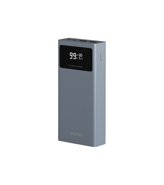 Портативный аккумулятор QUMO Future PowerAid 20000mAh темно-серый FPA-20C-S1