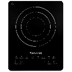 Плита настольная электрическая BRAYER BR2800 черный, 2.2 кВт, индукция, конфорки - 1, стеклокерамика, сенсор, фото 1