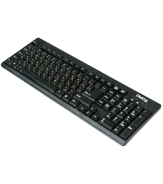 Комплект клавиатура+мышь Dialog KMROP-4010U беспроводной, USB, 1600 DPI, чёрный