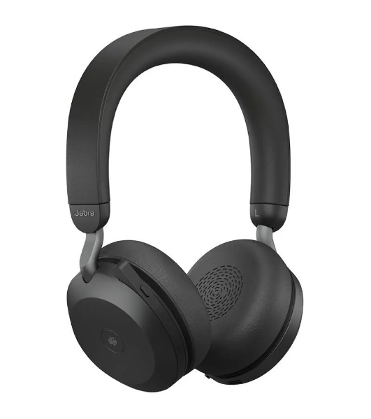 Гарнитура Jabra Evolve2 75 чёрный, беспроводная + проводная, Bluetooth, до 24 ч