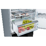 Холодильник Bosch KGN39LB30U черный двухкамерный 290/110л морозилка снизу, No Frost, фото4