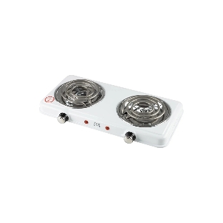 Плитка электрическая Homestar HS-1109, 2 конф, белый, ТЭН