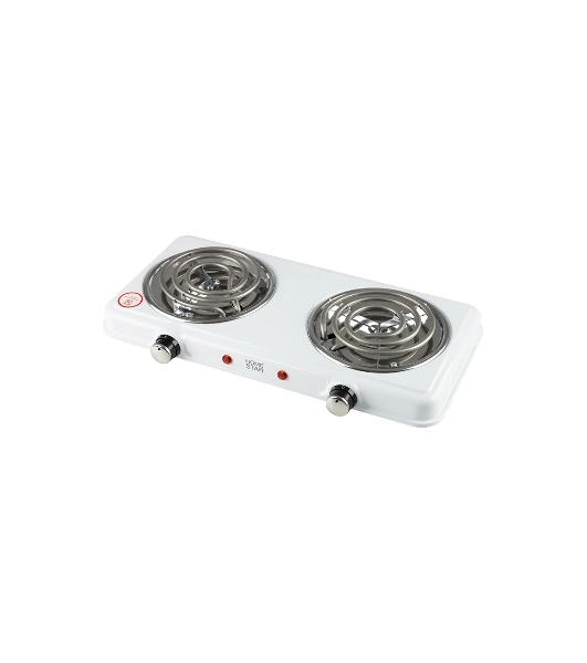 Плитка электрическая Homestar HS-1109, 2 конф, белый, ТЭН