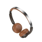Беспроводные/проводные наушники Hoco W62 коричневый, полноразмерные, Bluetooth + проводной, складная конструкция, до 20 ч., фото2