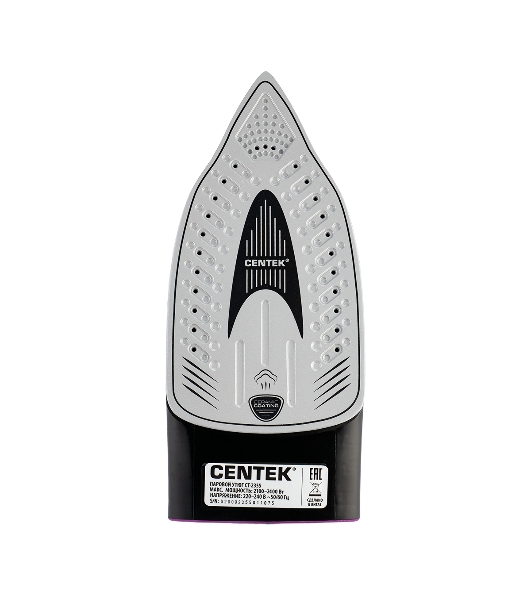 Утюг Centek CT-2355 фиолетовый, 2500 Вт, 45 г/мин, 160 г/мин, 270 мл