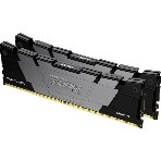 Оперативная память Kingston Fury Renegade, DDR4, 16GB (2x8GB), 3200MHz, CL16, DIMM, с радиатором, серый/черный, фото8