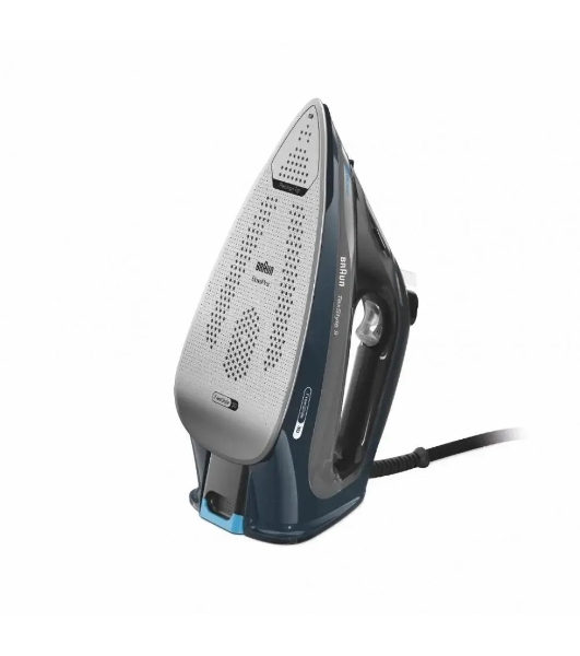 Утюг Braun SI9682DB черный/синий, 3200 Вт, 60 г/мин, 260 г/мин, 330 мл
