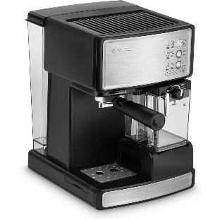 Кофеварка рожковая Vitek VT-1514 (BK) нержавеющая сталь/черный, исп. кофе - молотый, 1.65 л, 1238 Вт, 15 бар