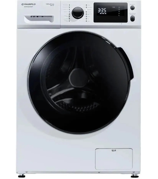 Стиральная машина Maunfeld MFWM1586WH белый, загрузка фронтальная 8 кг, 1500 об/мин., класс: А+++
