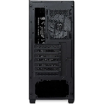 Компьютерный корпус HSPD M521, Mesh Mid Tower, черный, slide TG, 0.45 SPCC, 4x120мм ARGb ATX, mATX, mITX 160/330/184мм 2x2.5', -, 7xPCI 2xUSB-A 3.0, 1xUSB-A 1.0 390x200x449мм, фото4