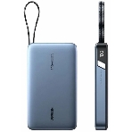 Портативный аккумулятор UGREEN PB551 55992B 145W Power Bank 0mAh USB-C&USB-A со встроенным кабелем USB-C. Цвет: серый космос, фото2