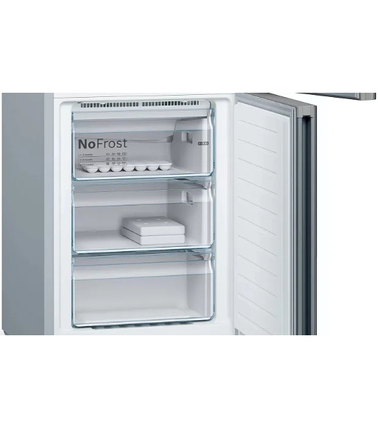 Холодильник Bosch KGN39LB30U черный двухкамерный 290/110л морозилка снизу, No Frost