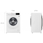 Стиральная машина LG F2V3PS6W белый, загрузка фронтальная 8 кг, 1200 об/мин., класс: A, фото3